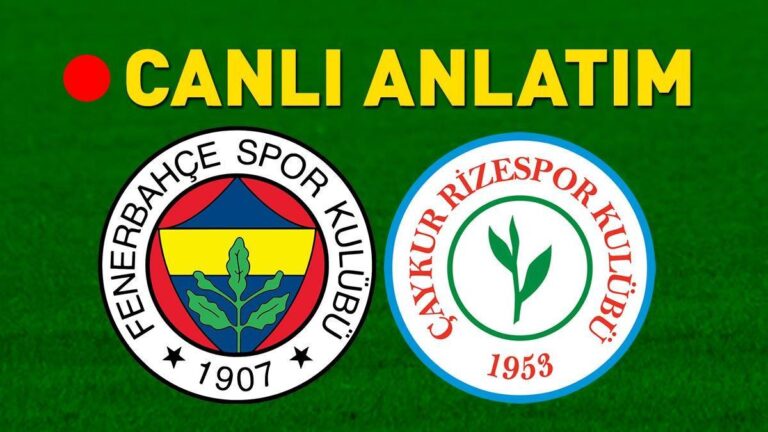 Fenerbahçe – Çaykur Rizero Match Bein Sports 1