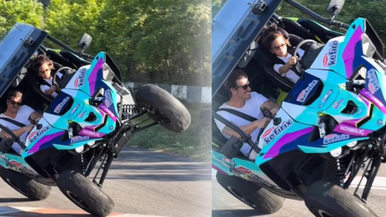 Zayn Sofuoğlu’ndan Kıvanç Tatlıtuğ’a iki tekerlek üstünde şov! ‘Değişmeyen tek şey…’